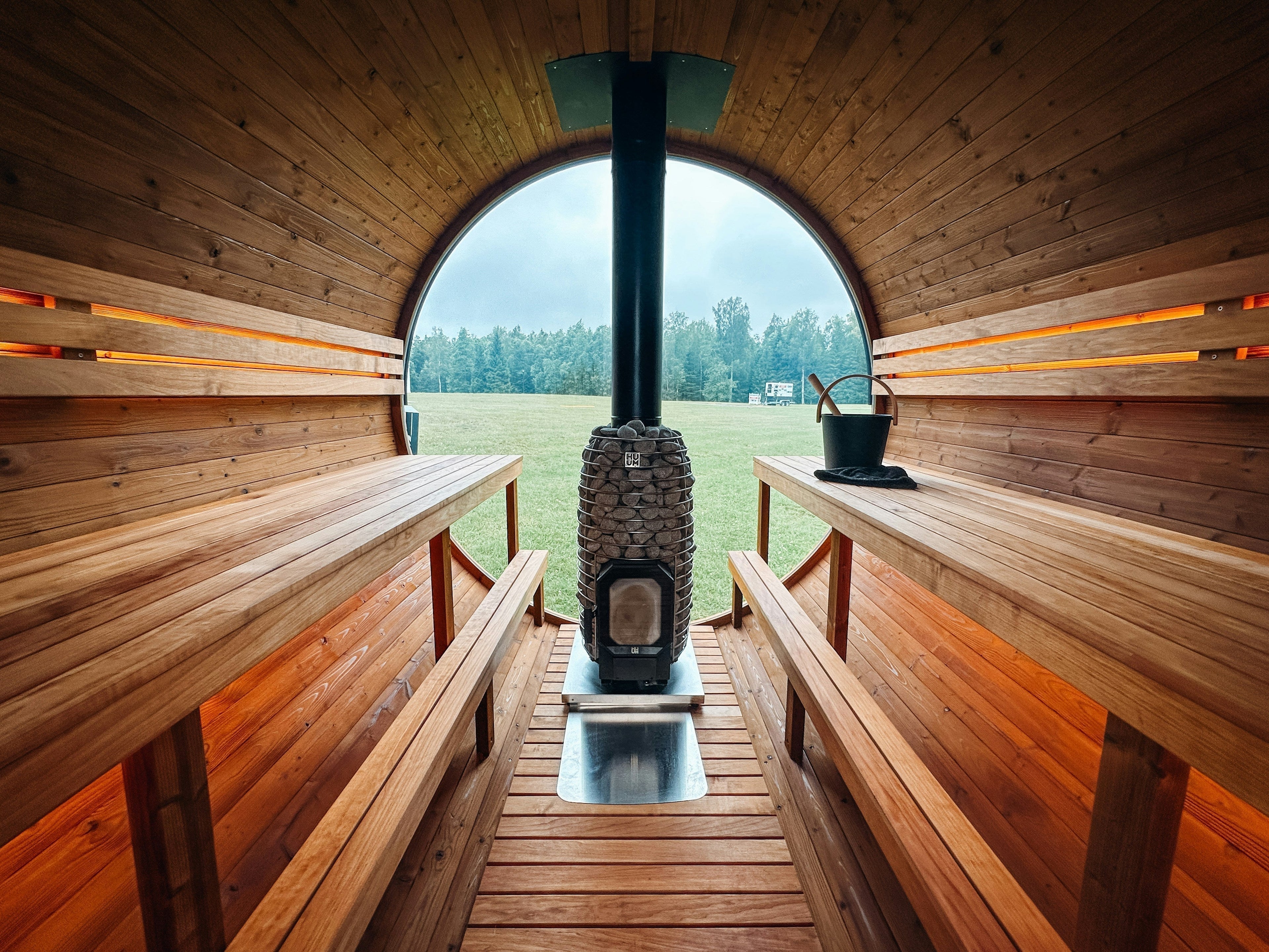 ergonomic barrel sauna canada