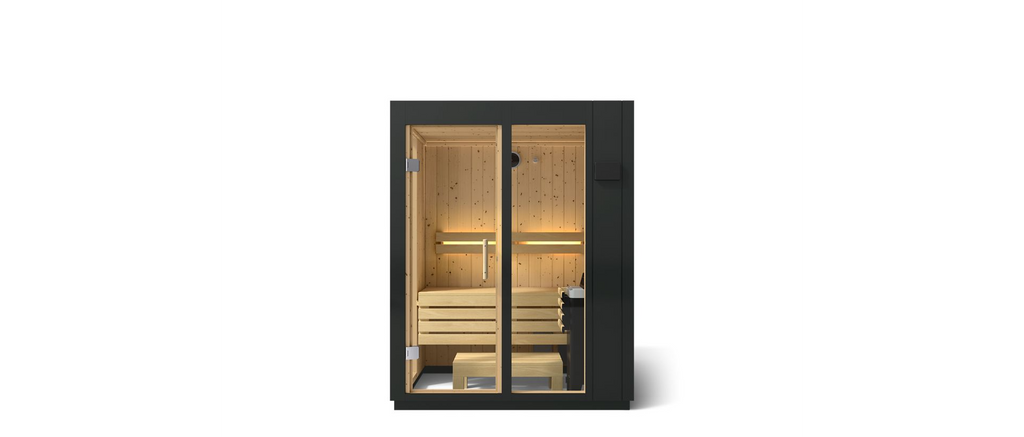 KOHLER C1 - 2 Person Indoor Sauna Kit (Graphite Grey)