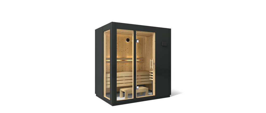 KOHLER C1 - 3 Person Indoor Sauna Kit (Graphite Grey)