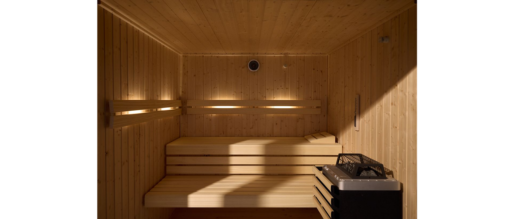 KOHLER C1 - 3 Person Indoor Sauna Kit (Scandinavian Spruce)