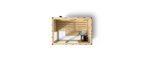 KOHLER C1 - 3 Person Indoor Sauna Kit (Scandinavian Spruce)