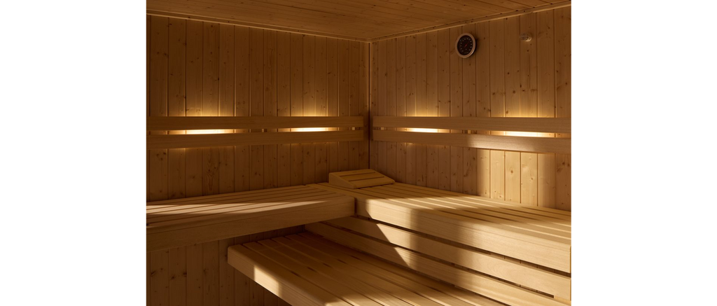 KOHLER C1 - 5 Person Indoor Sauna Kit (Scandinavian Spruce)