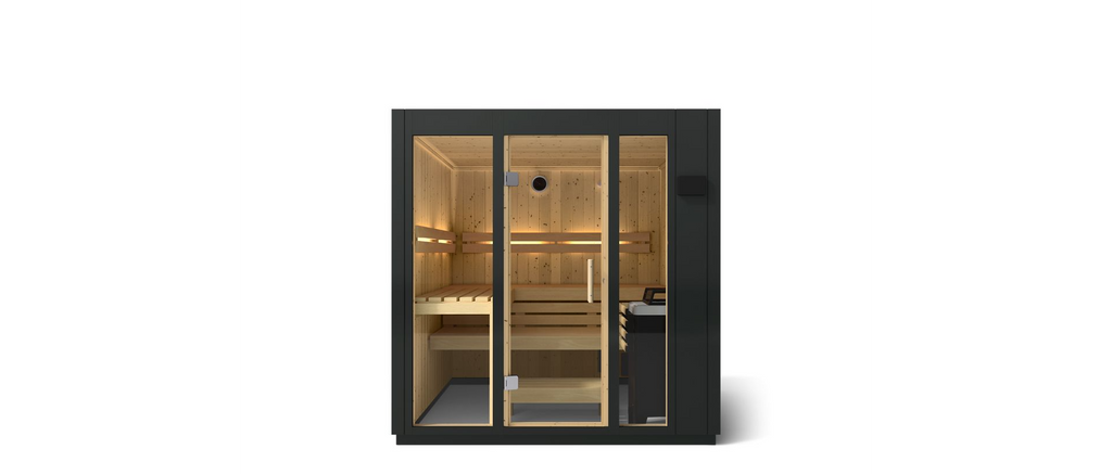 KOHLER C1 - 5 Person Indoor Sauna Kit (Graphite Grey)