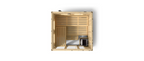 KOHLER C1 - 5 Person Indoor Sauna Kit (Scandinavian Spruce)