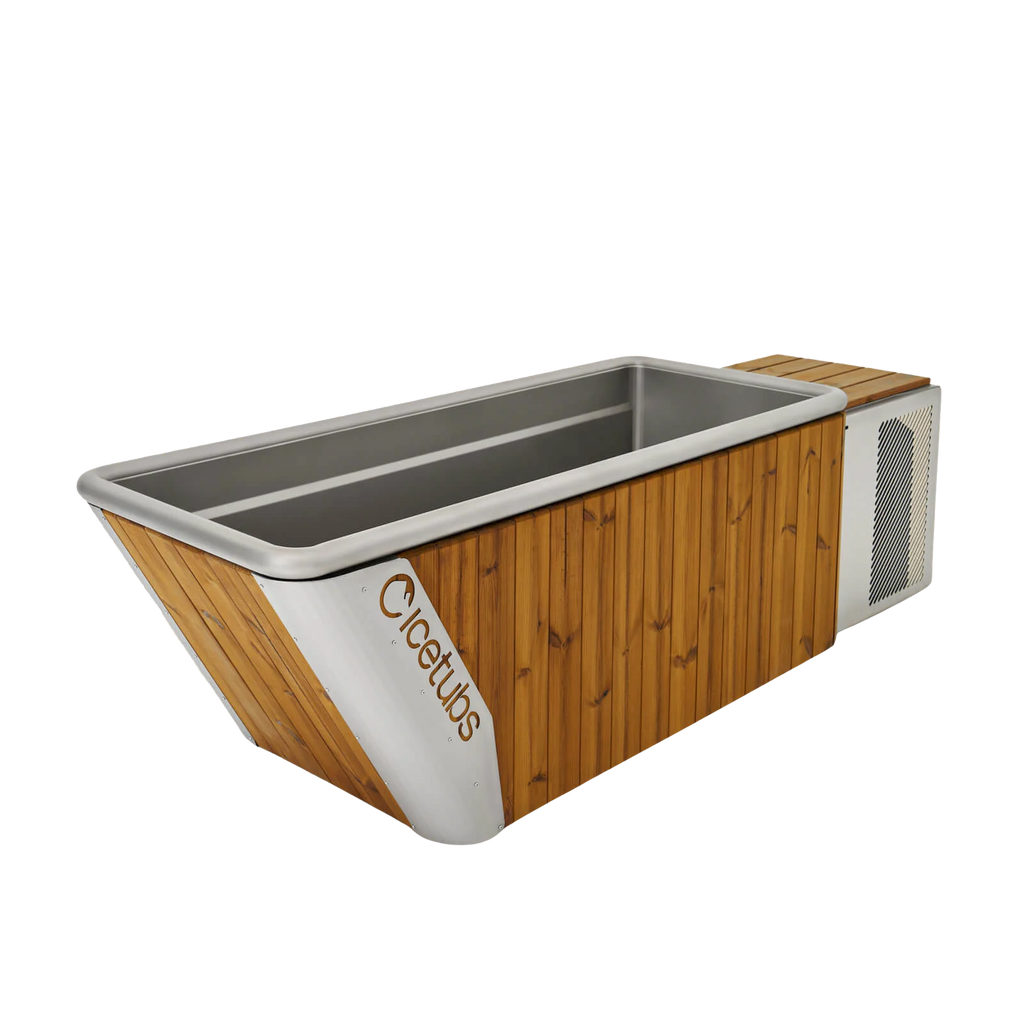 Icetubs IceBath — Coldtherapy Bath, Thermowood & Stainless Cold Therapy Immersion