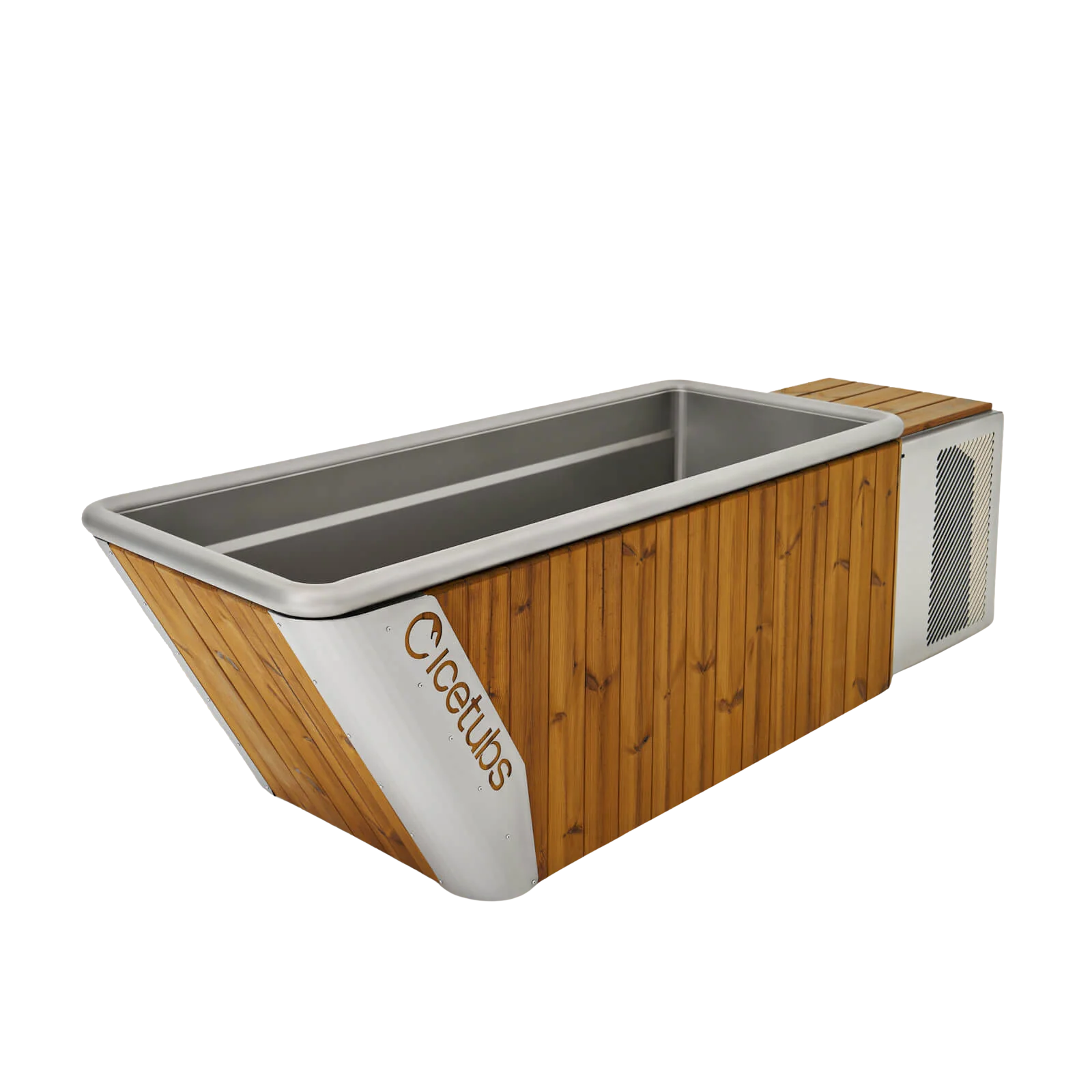 Icetubs IceBath — Coldtherapy Bath, Thermowood & Stainless Cold Therapy Immersion