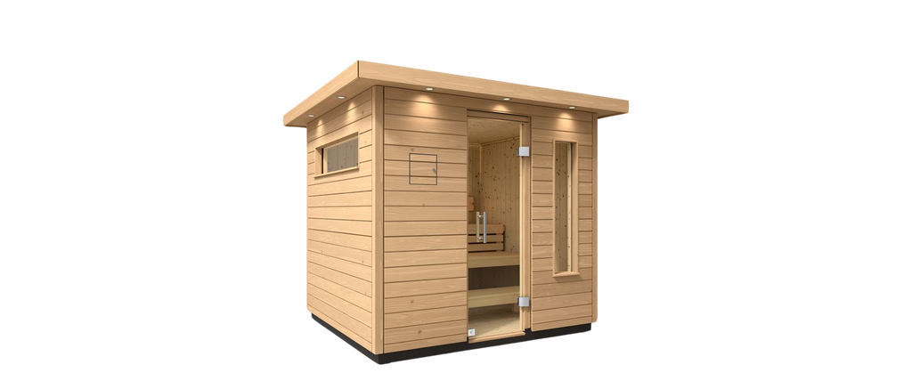KOHLER C2 - 5 Person Outdoor Sauna Kit (Douglas Fir)