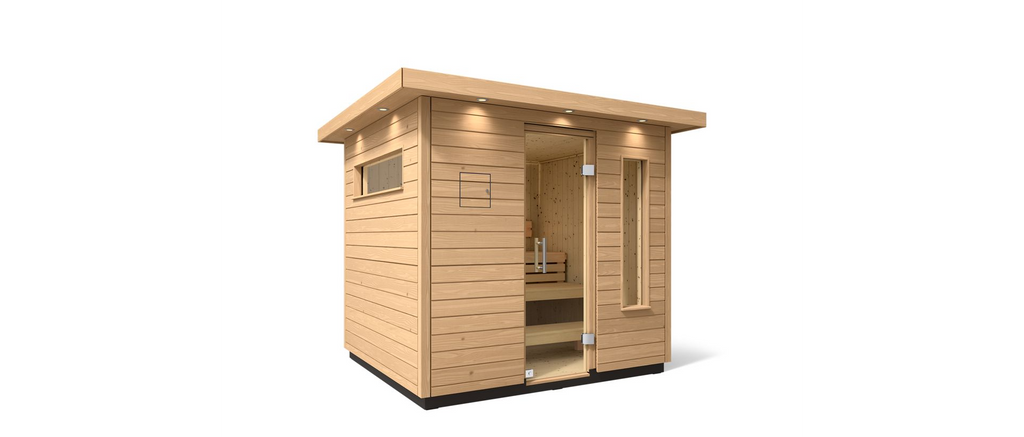 KOHLER C2 - 5 Person Outdoor Sauna Kit (Douglas Fir)