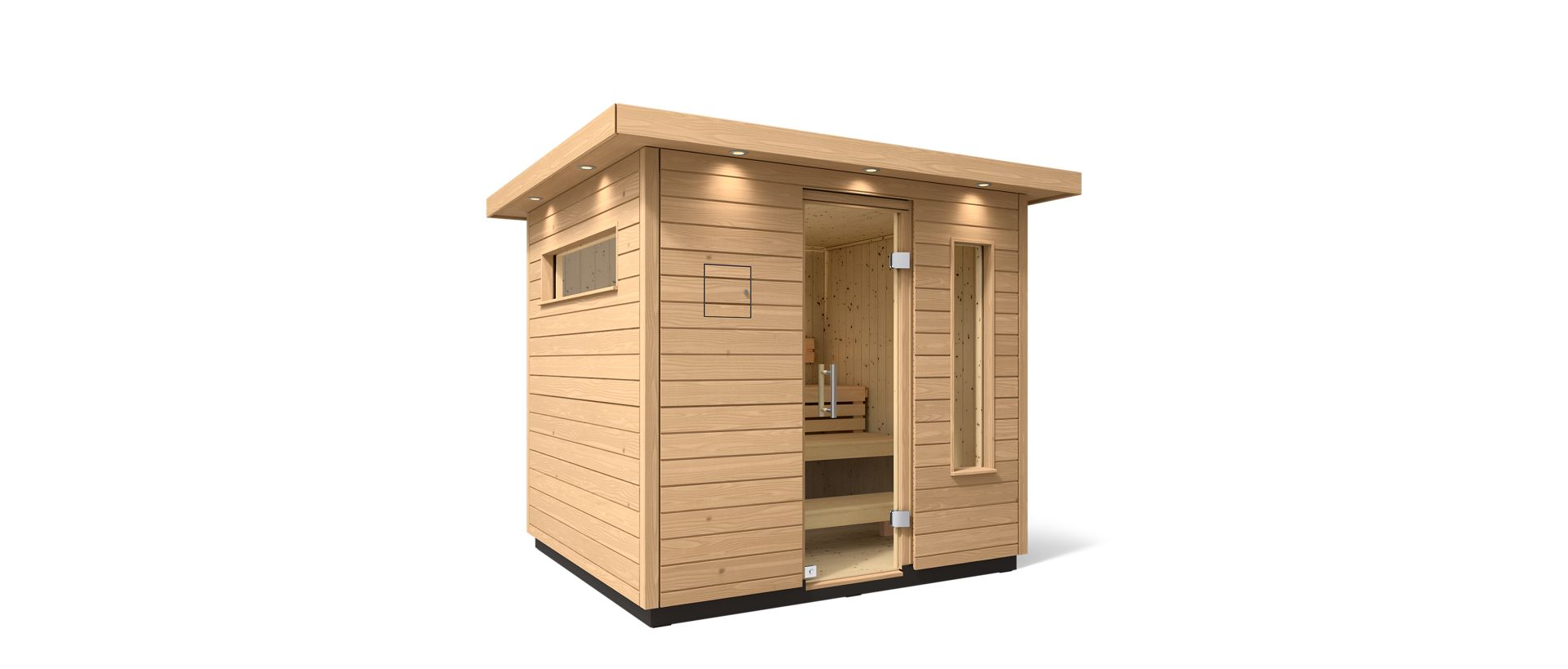 KOHLER C2 - 5 Person Outdoor Sauna Kit (Douglas Fir)