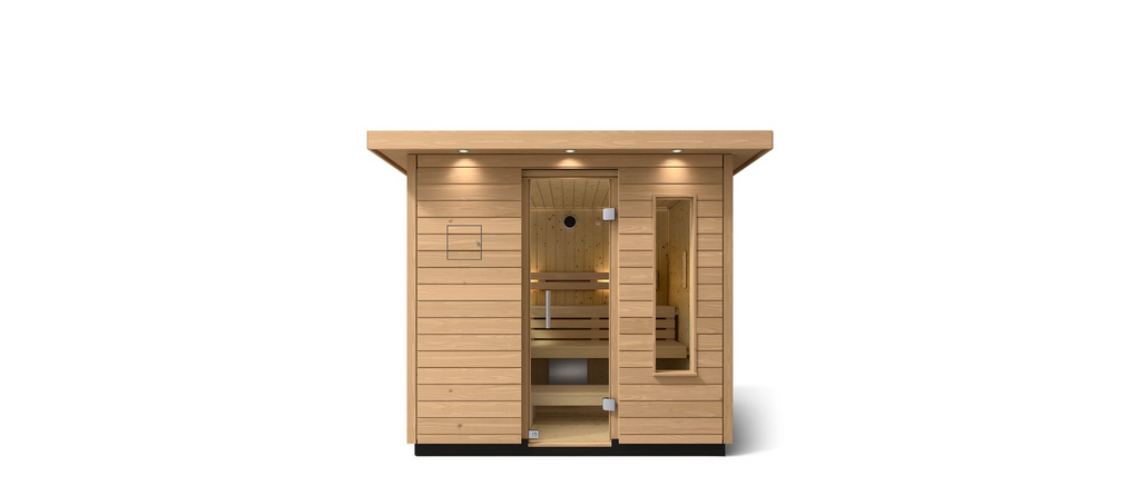 KOHLER C2 - 5 Person Outdoor Sauna Kit (Douglas Fir)