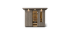 KOHLER C2 - 5 Person Outdoor Sauna Kit (Weathered Grey Spruce)