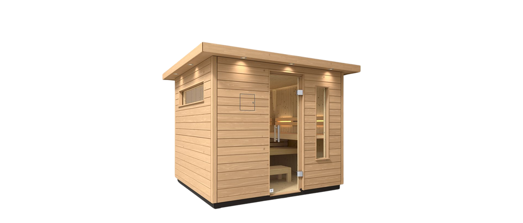 KOHLER C2 - 6 Person Outdoor Sauna Kit (Douglas Fir)