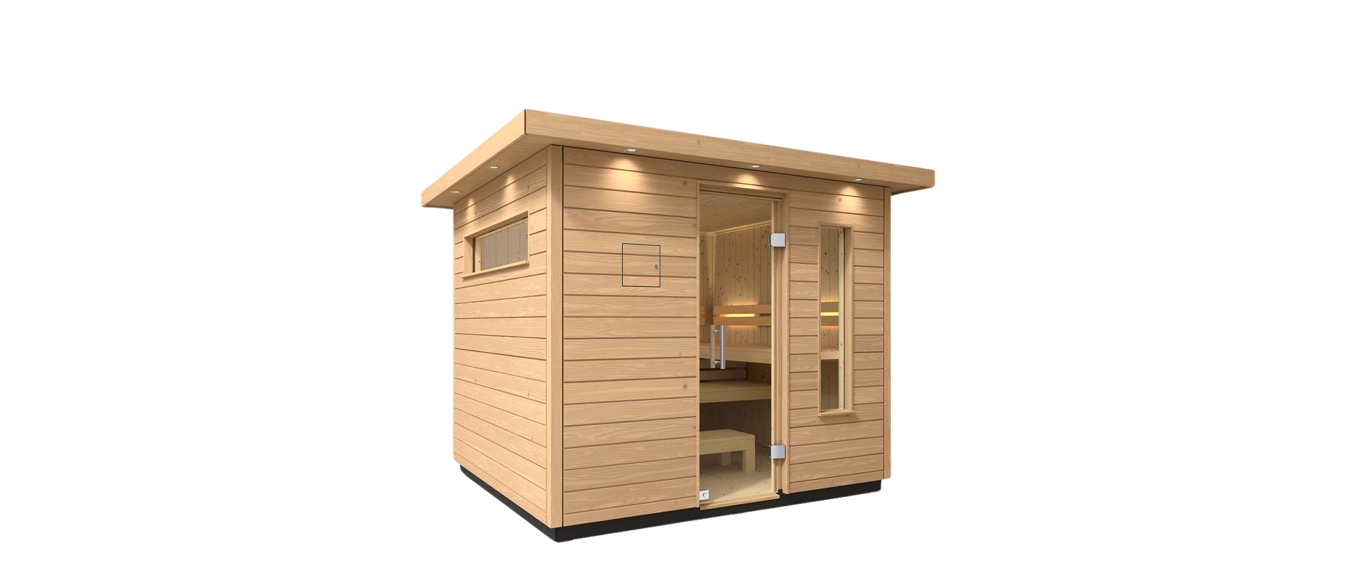 KOHLER C2 - 6 Person Outdoor Sauna Kit (Douglas Fir)