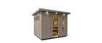 KOHLER C2 - 6 Person Outdoor Sauna Kit (Weathered Grey Spruce)