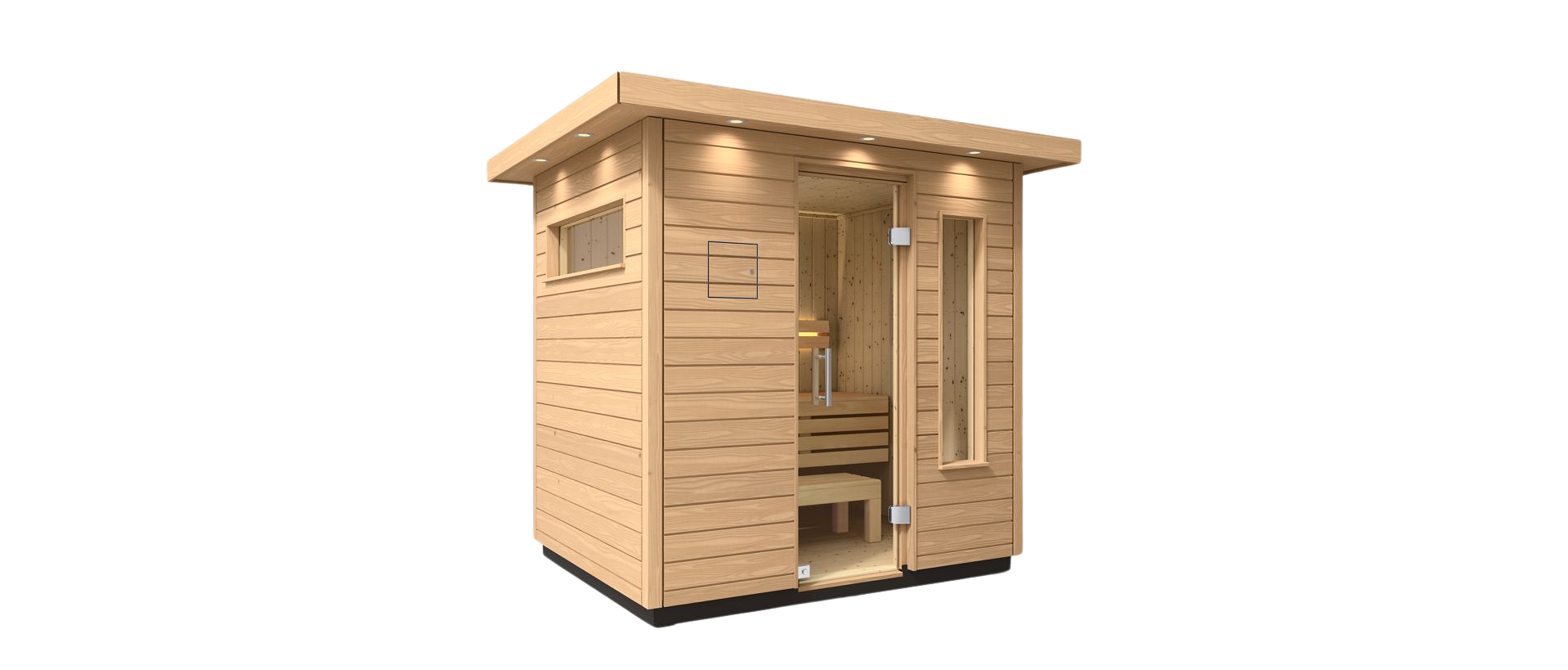 KOHLER C2 - 3 Person Outdoor Sauna Kit (Douglas Fir)
