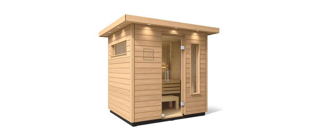 KOHLER C2 - 3 Person Outdoor Sauna Kit (Douglas Fir)