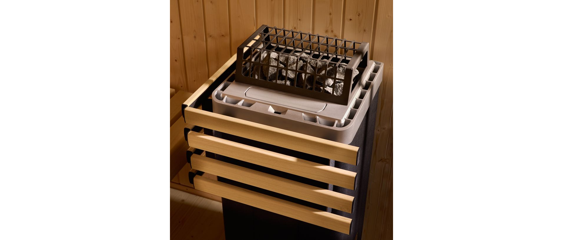 KOHLER C1 - 5 Person Indoor Sauna Kit (Scandinavian Spruce)