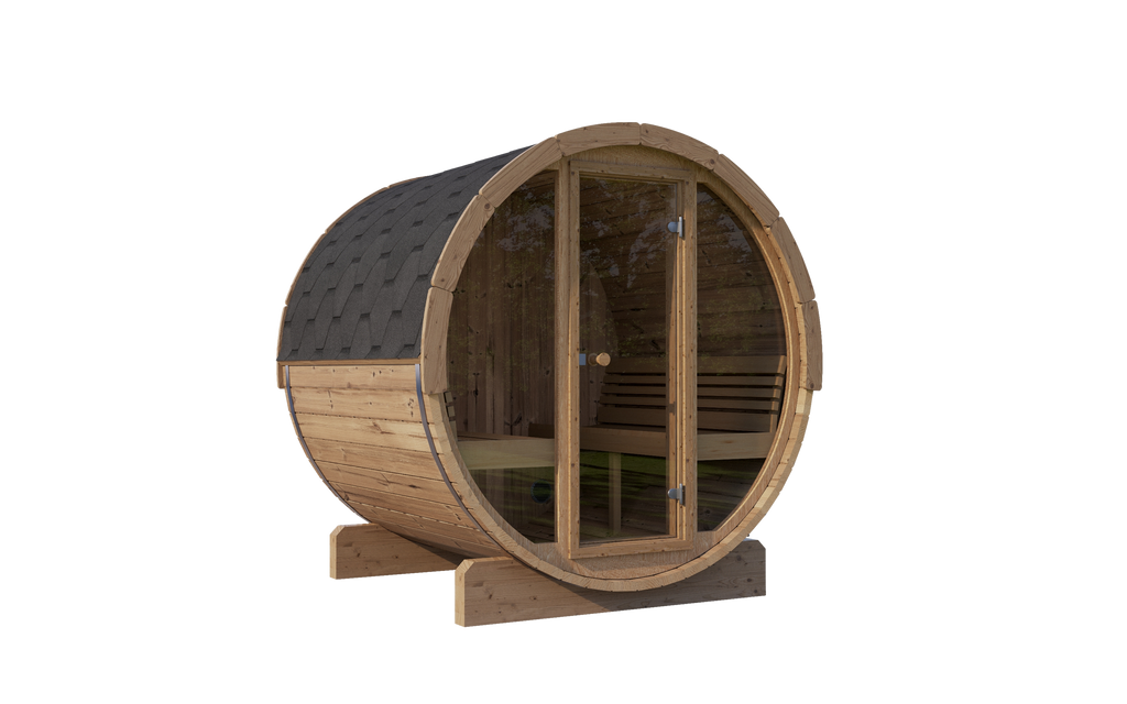SaunaLife Ergo Glass Front E8G - 6 Person Sauna