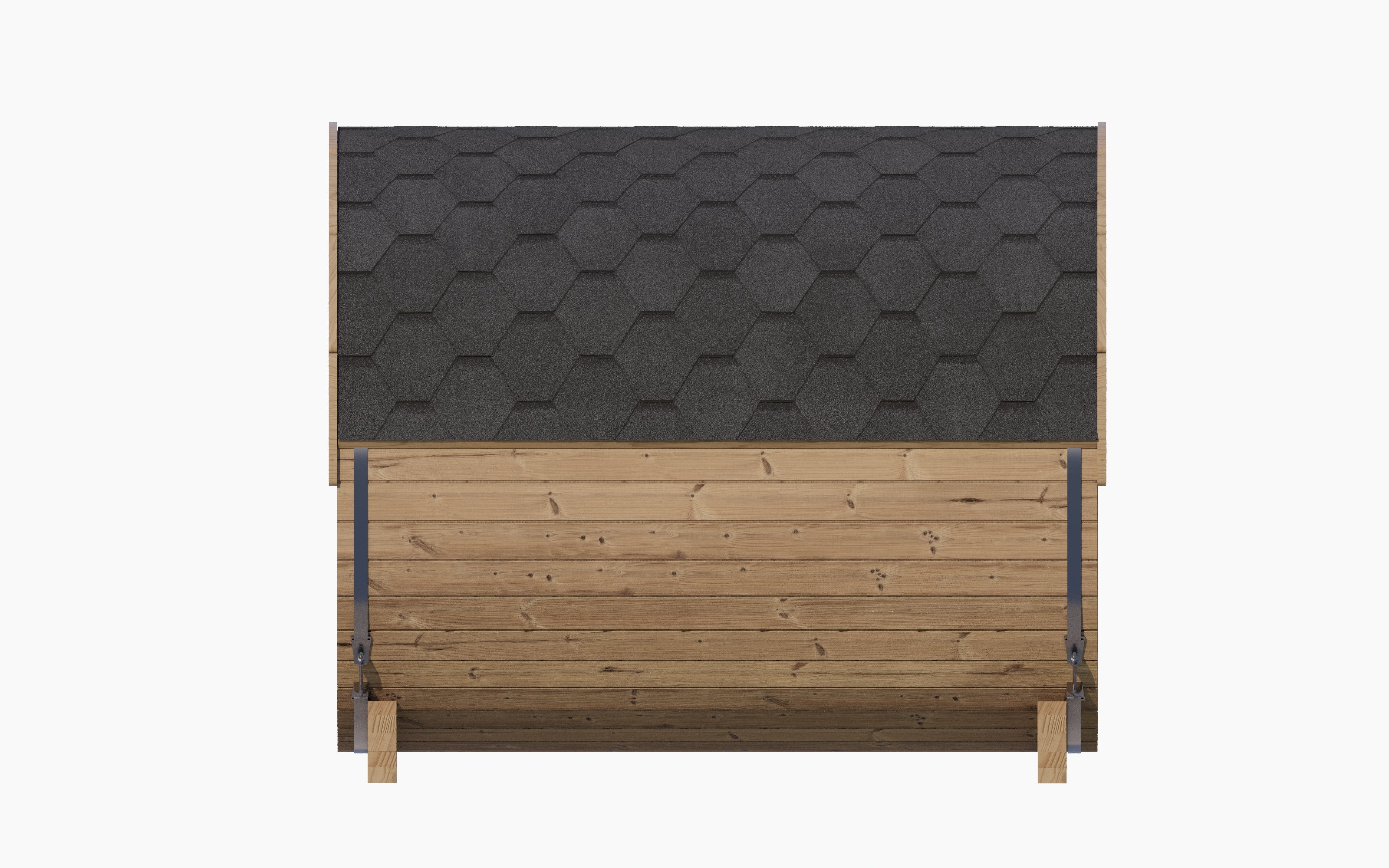 SaunaLife Ergo Glass Front E8G - 6 Person Sauna