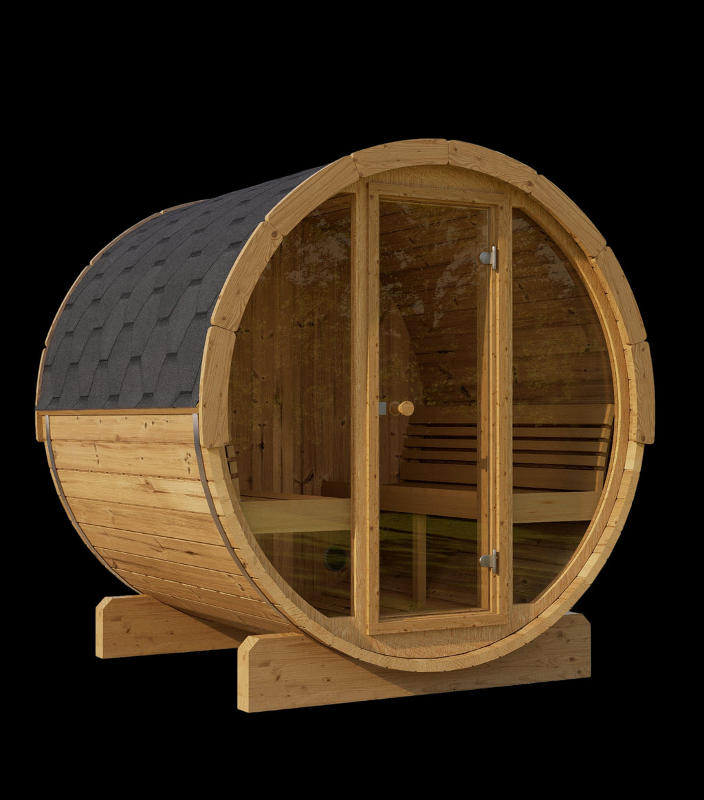 SaunaLife Ergo Glass Front E8G - 6 Person Sauna