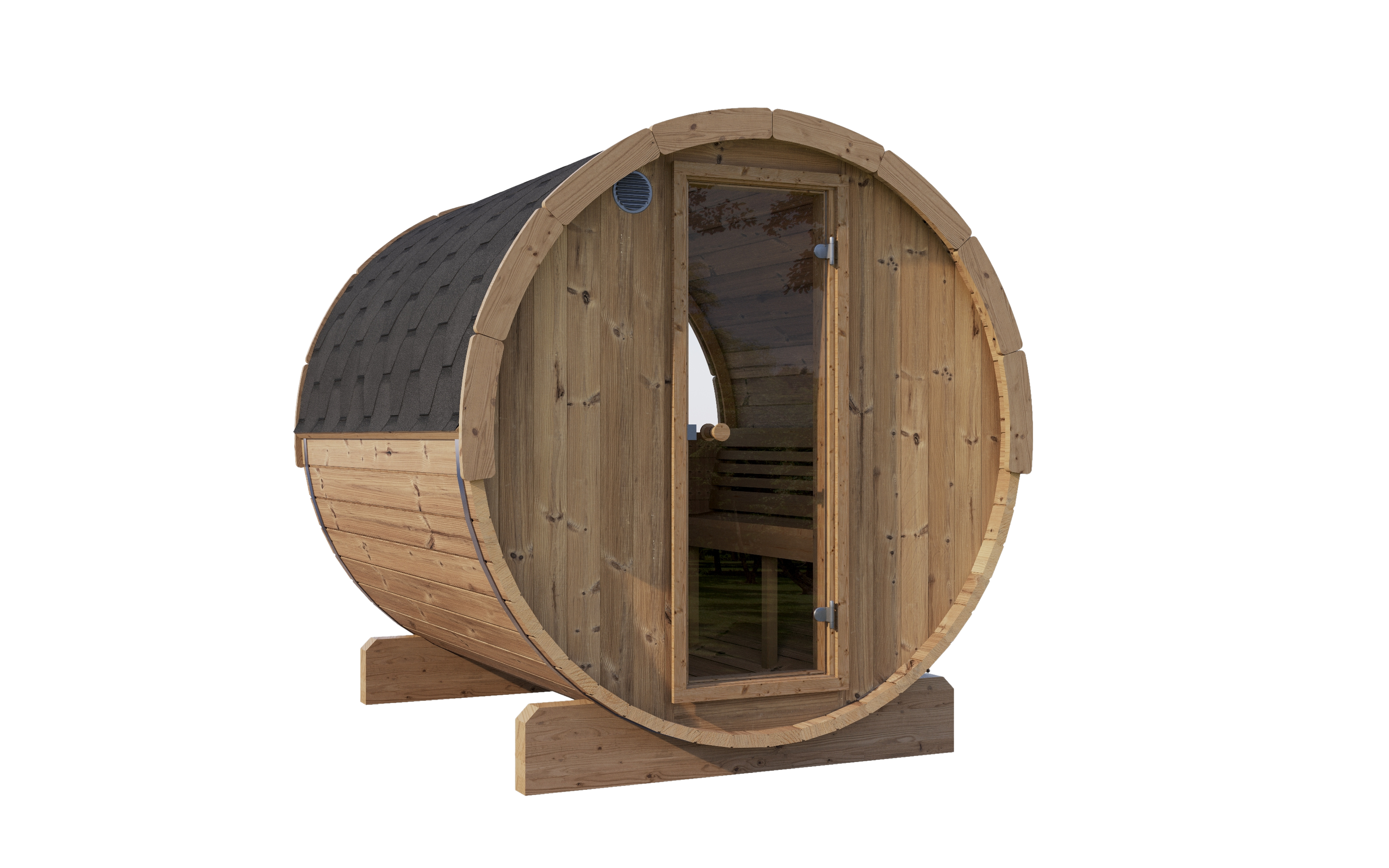 SaunaLife Ergo Window E8W - 6 Person Sauna