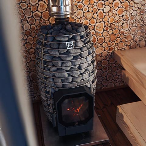 HUUM HIVE Flow Wood-Burning Sauna Heater
