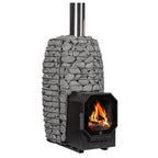 HUUM HIVE Flow LS (Extended Firebox) Wood-Burning Sauna Heater