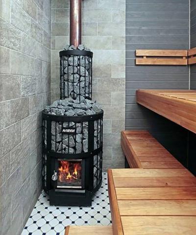 Harvia Legend 240 SL (Extended Firebox) Wood-Burning Sauna Heater