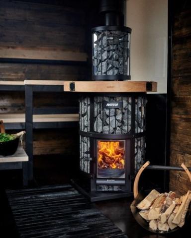 Harvia Legend 240 SL (Extended Firebox) Wood-Burning Sauna Heater