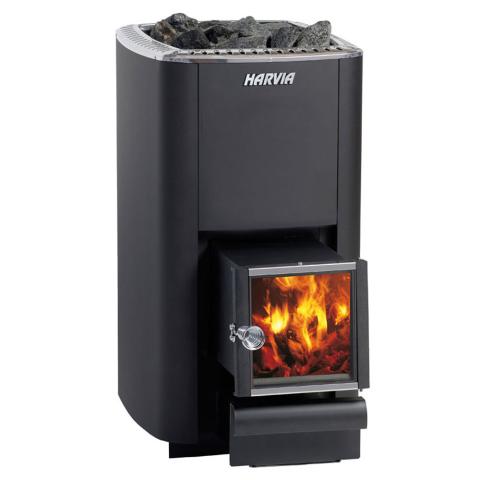 Harvia M3 SL (Extended Firebox) Wood-Burning Sauna Heater