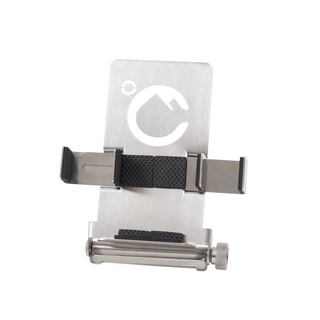 Icetubs Phone Holder — Stainless Steel Phone Mount
