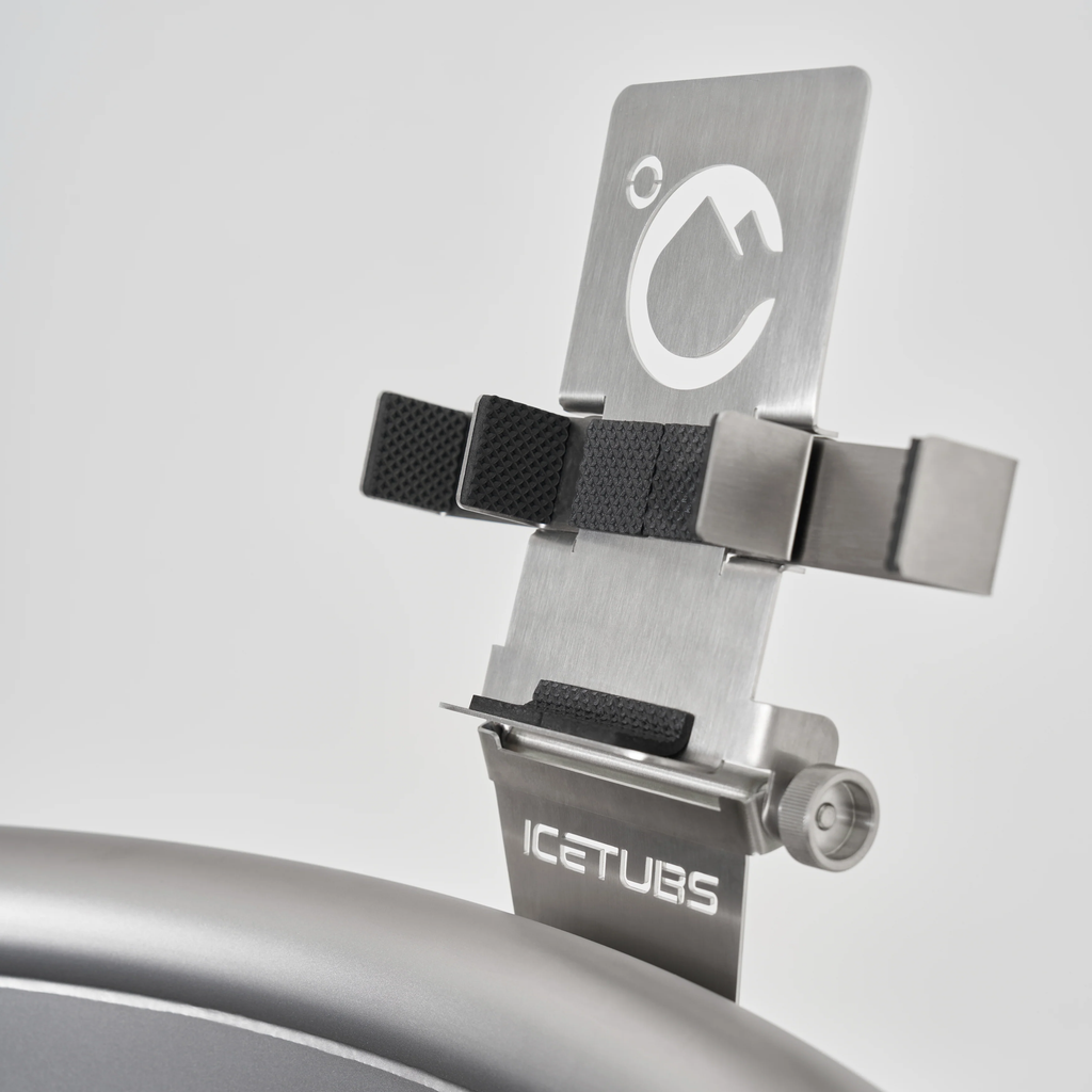 Icetubs Phone Holder — Stainless Steel Phone Mount