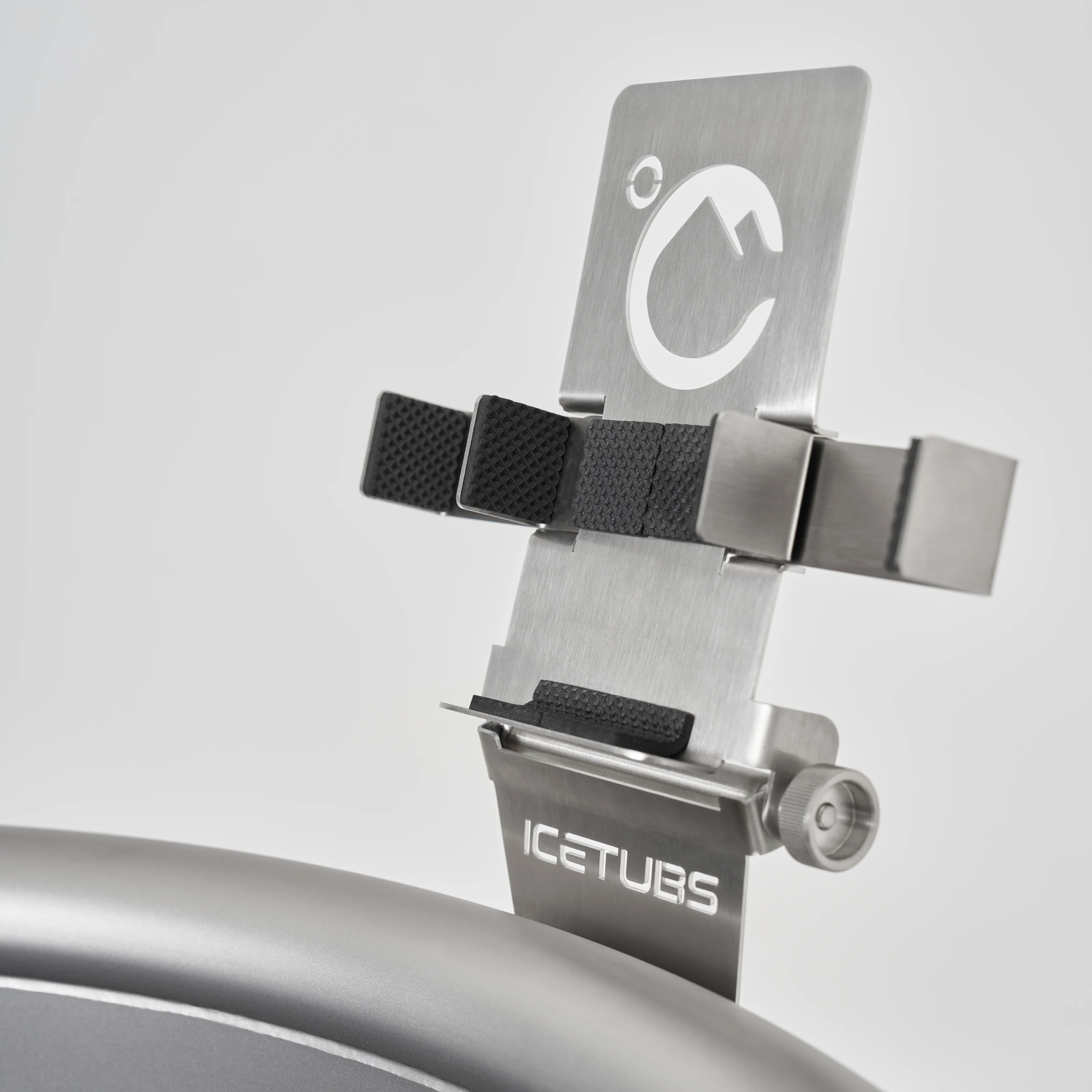 Icetubs Phone Holder — Stainless Steel Phone Mount