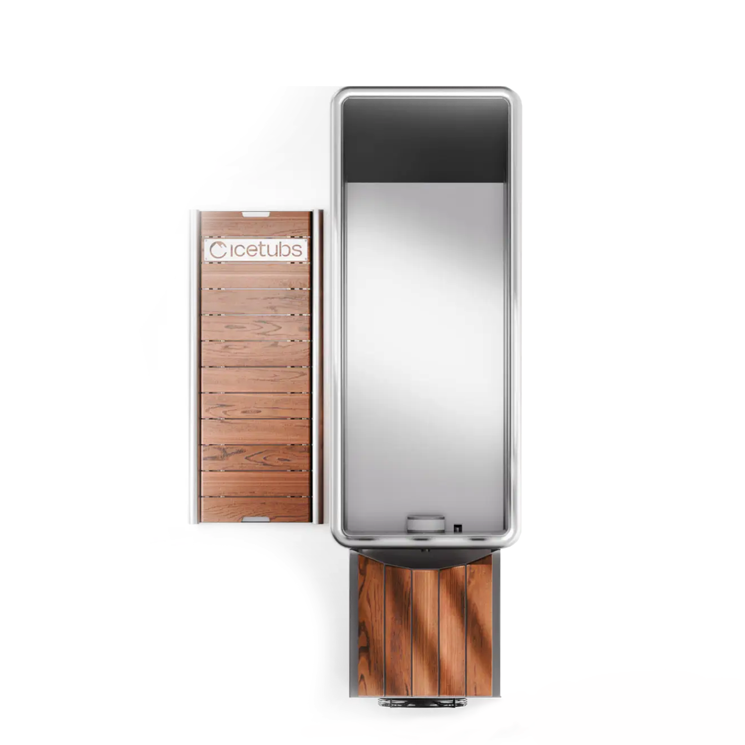 Icetubs Drip Tray (Large) — Thermowood & Stainless Drip Tray