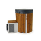 Icetubs IceBarrel XL — Immersion Tub, Thermowood & Fiberglass Cold Plunge, 63"W x 41"D x 47"H