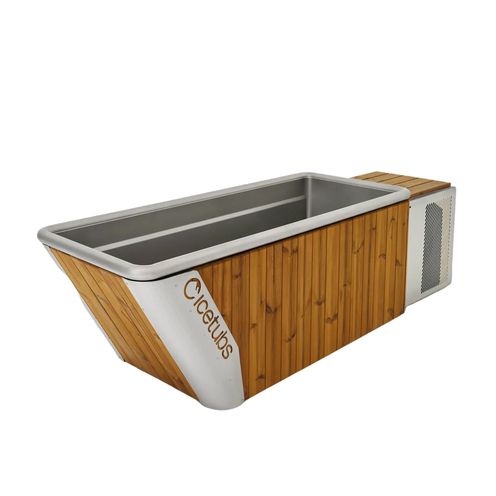 Icetubs IceBath — Coldtherapy Bath, Thermowood & Stainless Cold Therapy Immersion