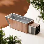 Icetubs IceBath — Coldtherapy Bath, Thermowood & Stainless Cold Therapy Immersion