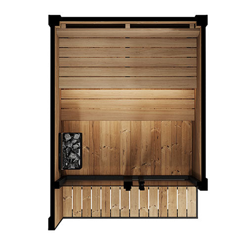 SaunaLife Garden Luxury GL4 - 4 Person Sauna