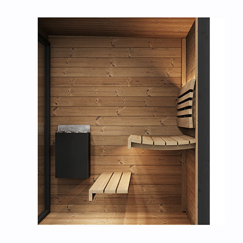 SaunaLife Garden Luxury GL4 - 4 Person Sauna