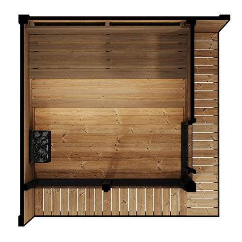 SaunaLife Garden Luxury GL6 - 6 Person Sauna
