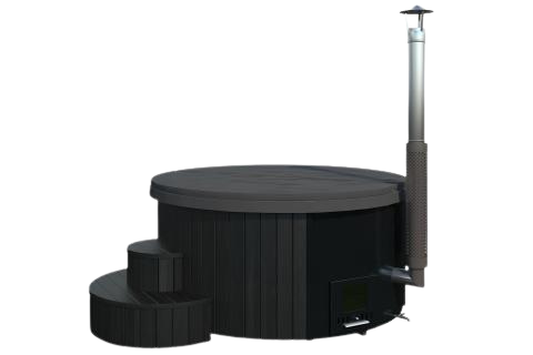 SaunaLife SOAK S4B Wood-Burning Hot Tub - 6 Person