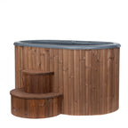 SaunaLife Model S2N 2-Person Cold/Hot Immersion Tub, Natural