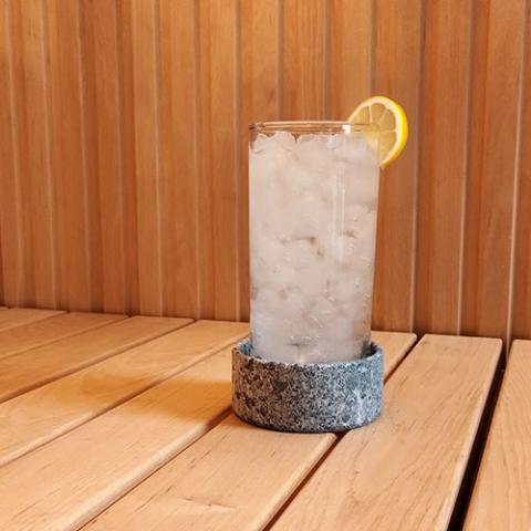 SaunaLife Coaster, Engraved Logo