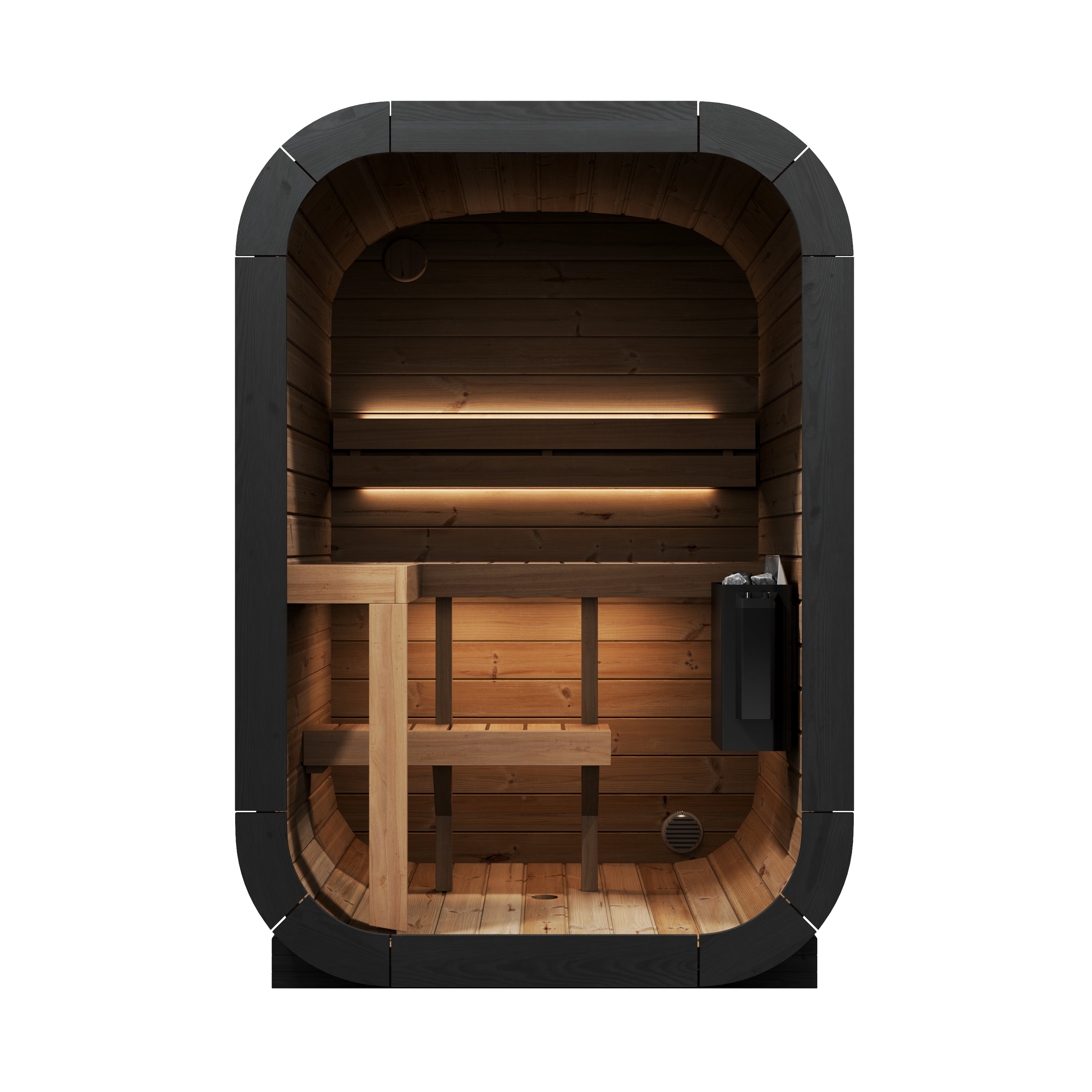 SaunaLife Cube CL3G - 2 Person Sauna – Sauna Signature Radiant