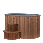 SaunaLife Model S2N 2-Person Cold/Hot Immersion Tub, Natural