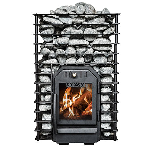 Cozy Heat Quattro 12 Thru-Wall Sauna Stove