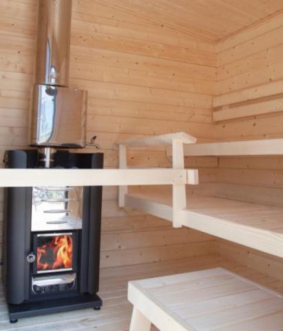 Harvia M3 Wood-Burning Sauna Heater Package