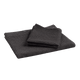 HUUM OVO Sauna Towel Set in black waffle cotton