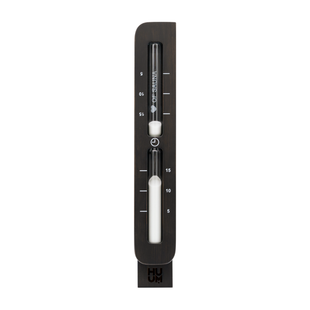 HUUM TASA Sauna Sand Timer, Black