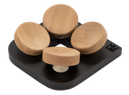 HUUM TASA Wooden Sauna Headrest, Black